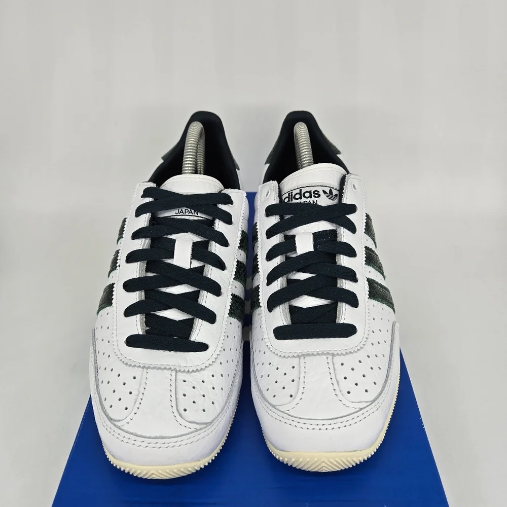 adidas Japan Snakeskin Cloud White Collegiate Green Women's Shoes Size 9.5 New - Picture 2 of 8